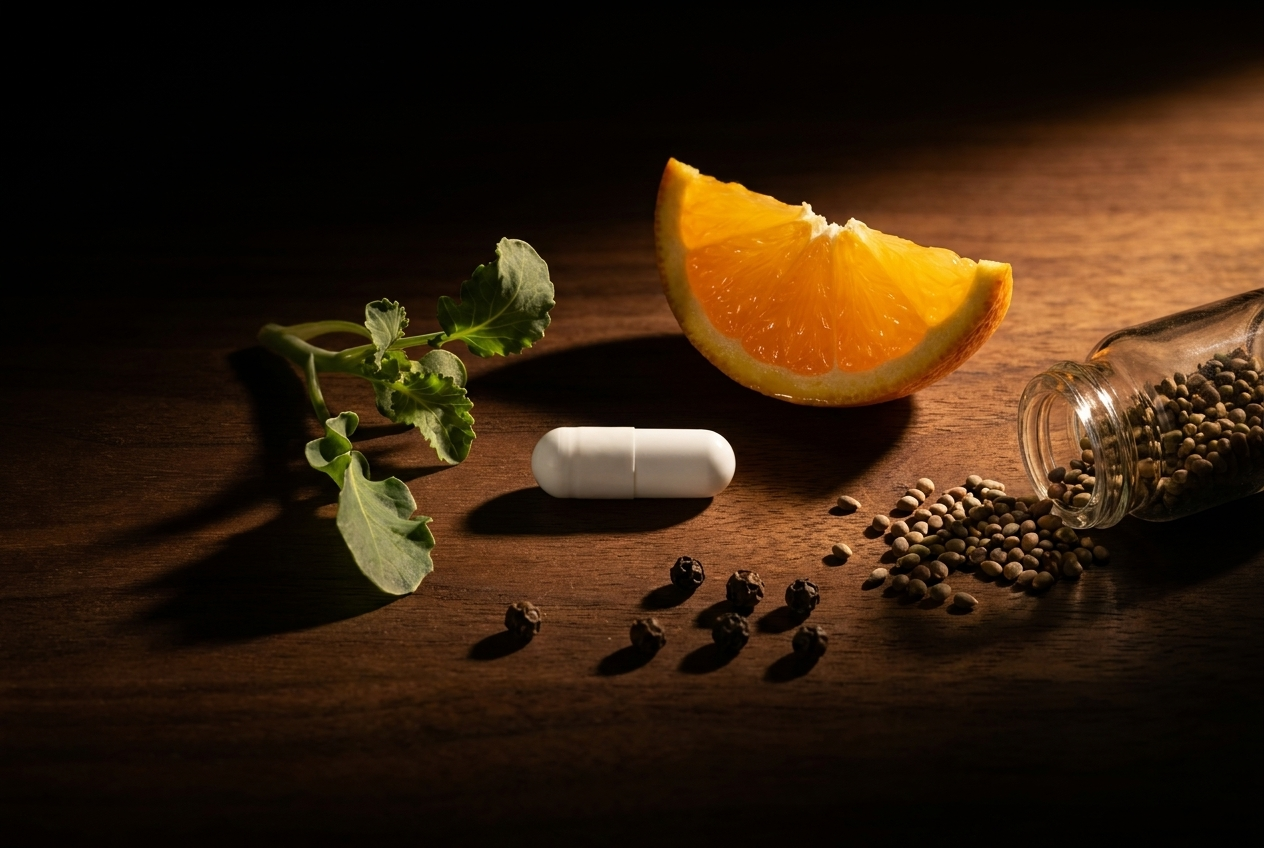 Los cuatro compuestos del reset de estrógeno como ingredientes naturales